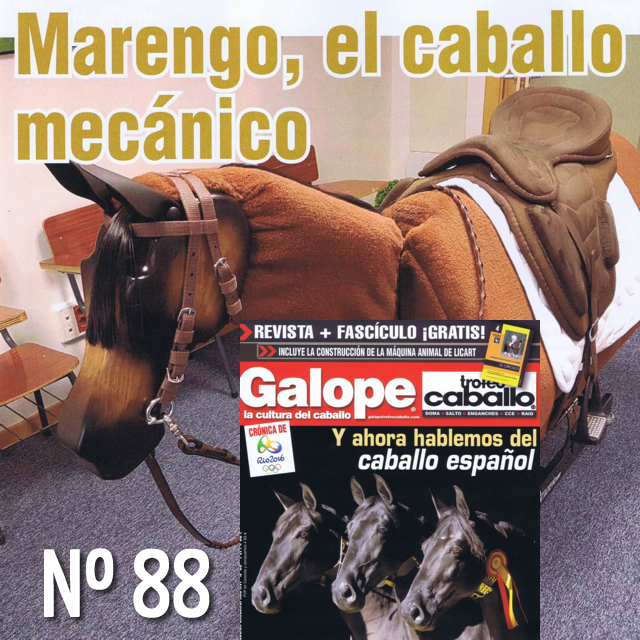Nuevo reportaje sobre "Marengo" en la revista Galope
